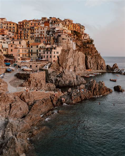 Manarola Sunset —ALONG DUSTY ROADS