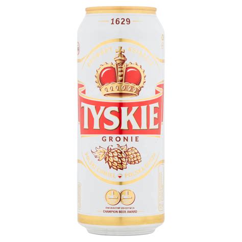 Tyskie Polish Lager 500ml Can – AFT DrinksCash & Carry