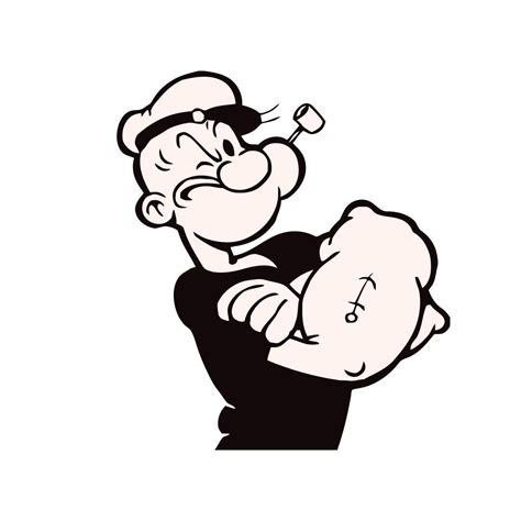 Details about sailor man Popeye wall safe sticker border cut out 6.5 to 10.5 inch US $0.99 ...