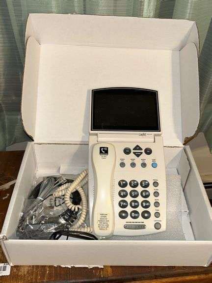 CAPTEL CAPTIONED TELEPHONE IN ORIGINAL BOX - McLaughlin Auctioneers ...