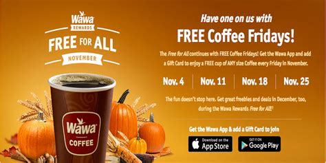 Wawa: FREE Coffee Fridays in November! | Living Rich With Coupons®