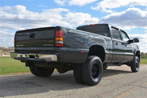 2005 Chevy Silverado 3500 LS 4x4 Duramax Dually Crew Cab ...