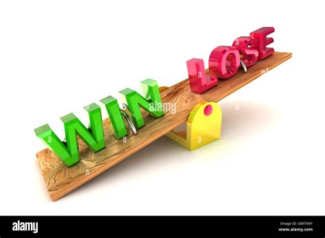 Win / Lose Concept Illustration Stock Photo - Alamy