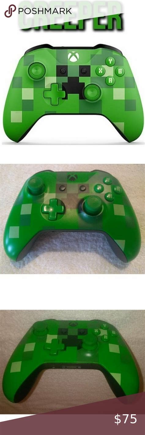 Xbox One Wireless Controller - Minecraft Creeper | Wireless controller, Xbox one, Creepers