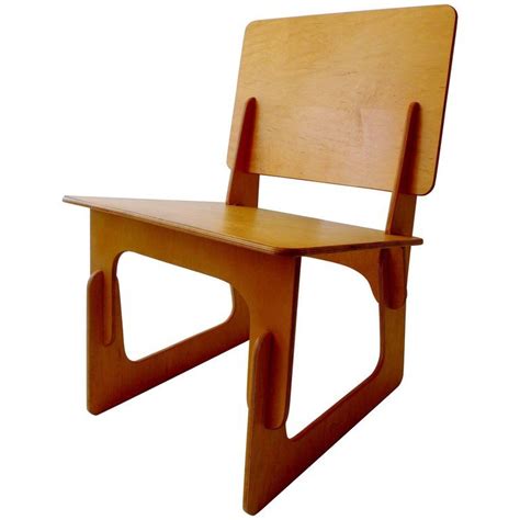 Knockdown Furniture Co. Lounge Chair - Post War Knockdown Furniture Co American Organic Modern ...