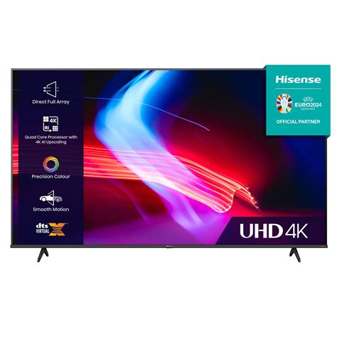 Hisense A6K 43 inch 4K Ultra HD LED Smart TV 43A6KTUK | Appliances Direct