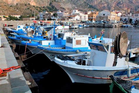 Fishing Boats in Sicily, Italy Editorial Photo - Image of industry, tourism: 147490561