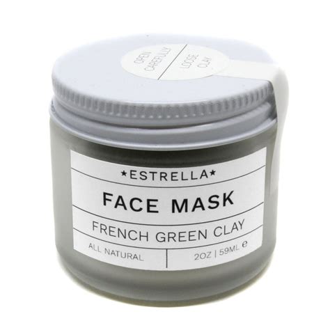 French Green Clay Face Mask – Estrella Soap