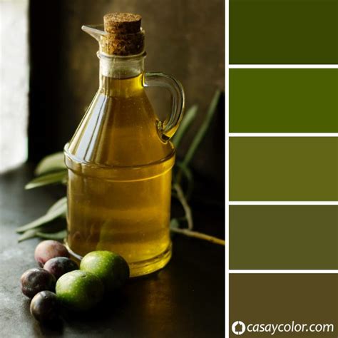 Color verde Aceituna o verde Oliva, cómo utilizarlo en tu hogar - Casa y Color