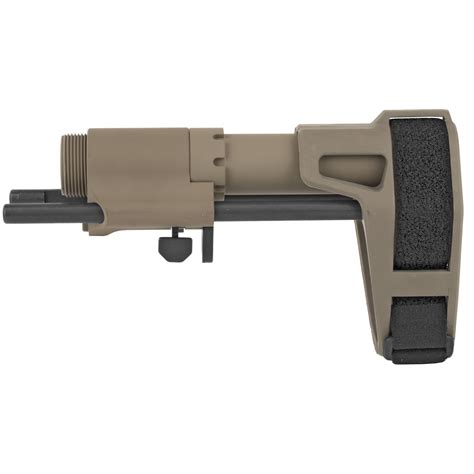 SB Tactical SB PDW FDE Stabilizing Brace Fits AR15 Uses Standard BCG and Buffer PDW-02-SB ...