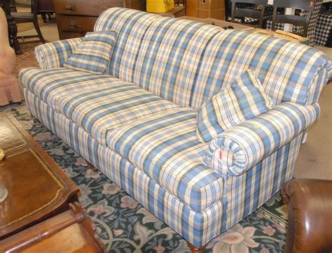 Top 20 of Blue Plaid Sofas