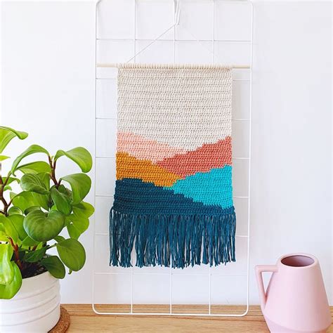 Crochet and Macrame Wall Hanging Patterns - Beautiful Dawn Designs