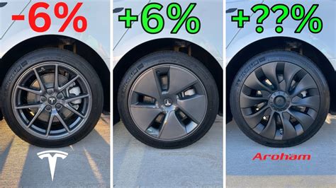 Testing the Best Tesla Model 3 Wheel Covers - YouTube