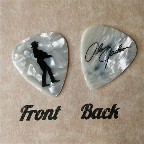 ALAN JACKSON band novelty Alan Jackson signature logo guitar | Etsy