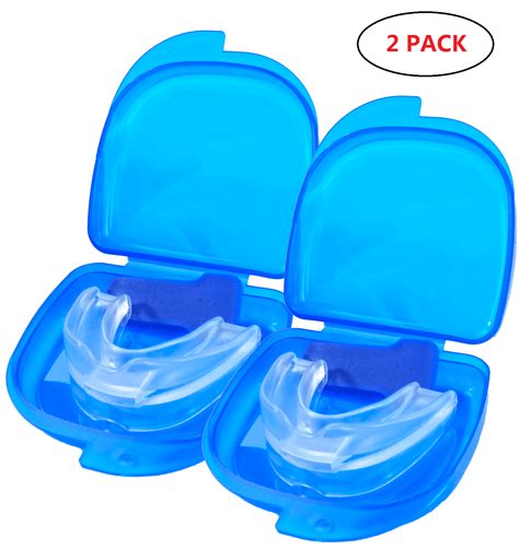 2PCS Stop Snoring Mouthpiece Guard Anti Snore Sleep Bruxism Apnea Teeth Grinding - Walmart.com