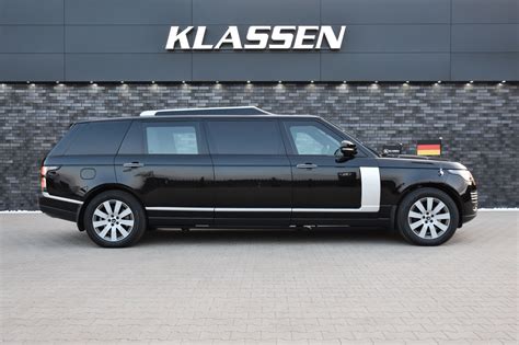 This Stretched Luxury Klassen Range Rover Limo Is Armoured And Made For Kings And The Wealthy ...