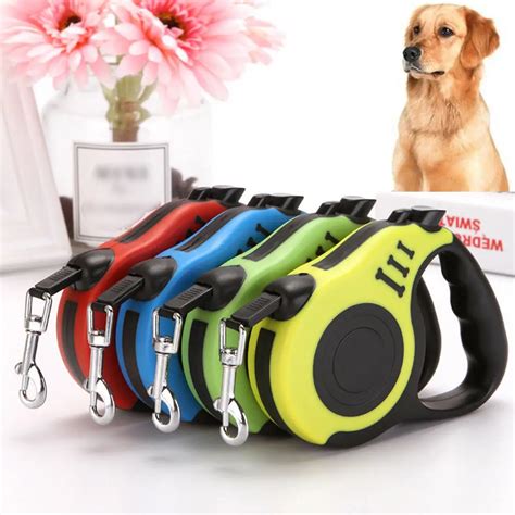 New Retractable Pet Dog Leash Basic Cord All Belt Ergonomic Automatic ...