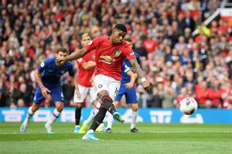 Marcus Rashford goal Vs Chelsea: Watch Rashford thumping penalty ...