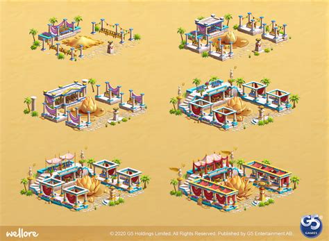 ArtStation - Jewels of Egypt - Game illustration for G5, Wellore studio ...