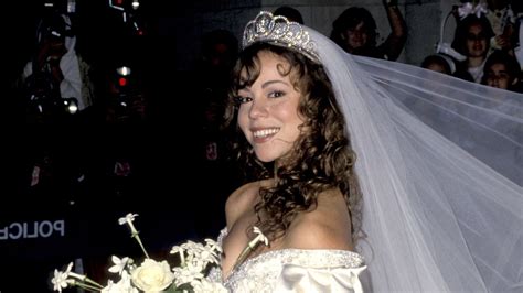 Mariah Carey's Princess Diana-inspired Wedding Dress Was Dramatically Different To Her Second ...