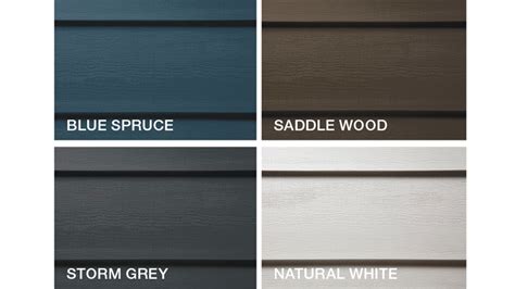 New colors for Everlast Advanced Composite Siding