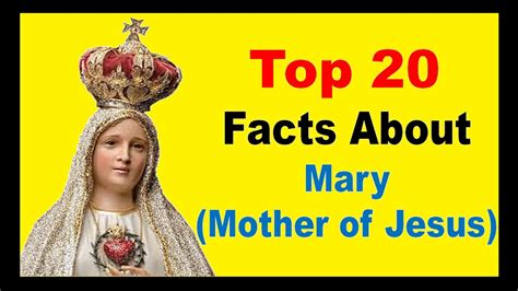 Questions About Mary Mother Of Jesus