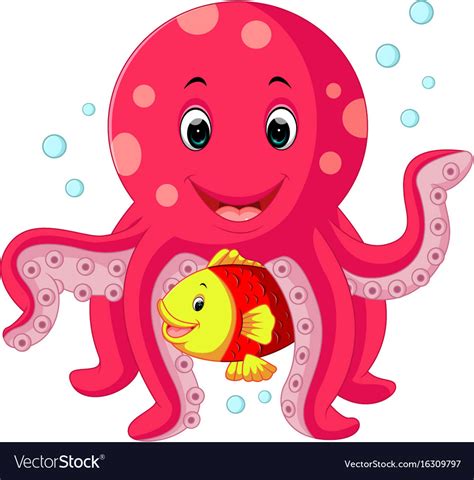 Octopus cartoon - pastorstealth