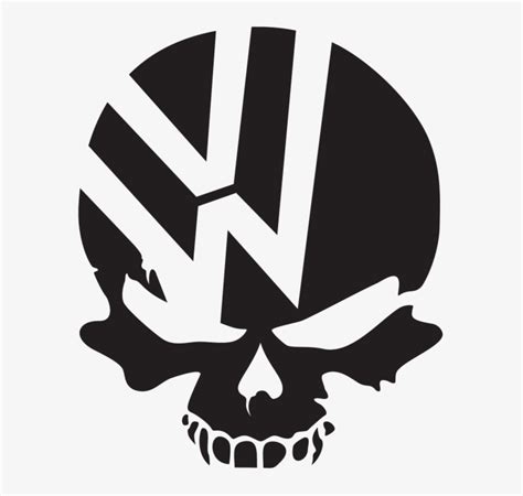 Volkswagen Logo Black - Car Sticker Free Vector Png PNG Image ...