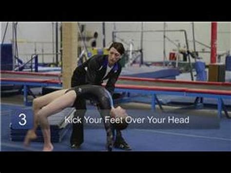 Gymnastics : Bridge Progression to a Back Walkover - YouTube