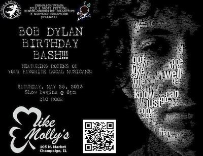 Bob Dylan Birthday Bash! – C-U FOLK AND ROOTS FESTIVAL