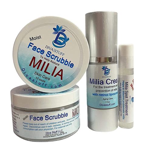 Milia Facial Treatment Bundle, 2 Face Scrubbies and Face Cream & Spot Set - Walmart.com