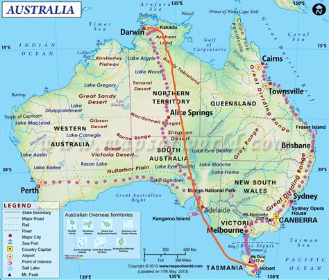 Travel Itineraries – Australia Part Two – Andy's World Journeys