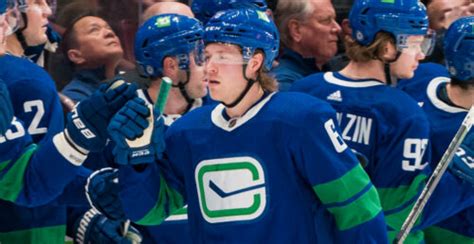 Canucks' Brock Boeser is already back skating, just days after surgery ...