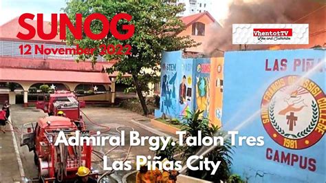 SUNOG sa Admiral Brgy.Talon Tres Las Piñas City (12November2022) - YouTube