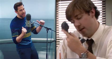 John Krasinski Sings The Office Theme Song with Long-Lost Lyrics for ...