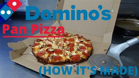 Domino's Pan Pizza (HOW IT'S MADE) - YouTube