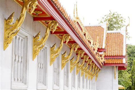 Wat Benchamabophit in Bangkok, Thailand 6947738 Stock Photo at Vecteezy