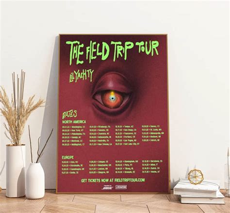 Lil Yachty Announces 2023 Tour Poster, Lil Yachty Print, Gift For Fans ...