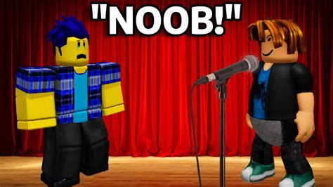 Destroying NOOBS Roblox Rap Battle - YouTube