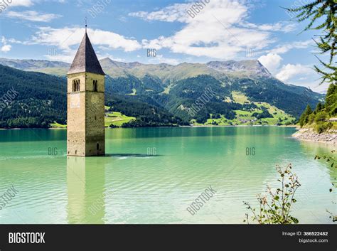 Famous Bell Tower Lake Image & Photo (Free Trial) | Bigstock