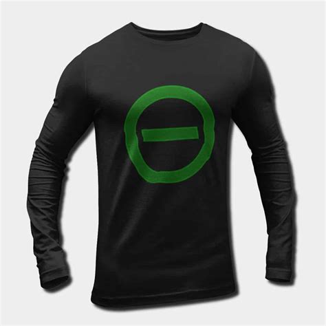 Type O Negative Band Long Sleeve T-Shirt, Type O Negative Green Logo ...