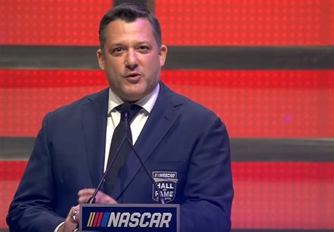 Check Out Tony Stewart's NASCAR Hall Of Fame Speech [VIDEO]