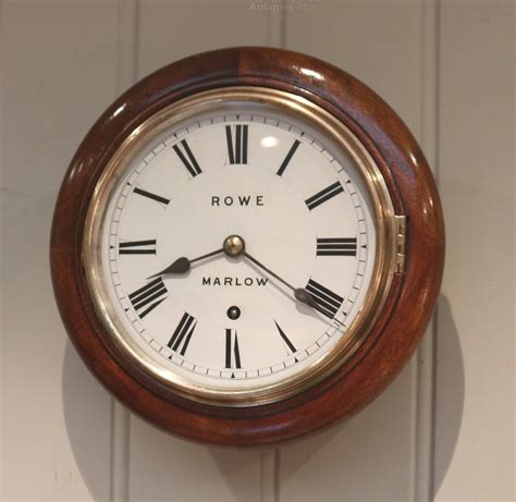 Antiques Atlas - 8 Inch Dial Wall Clock Wall Clock Dial, Antique Wall Clocks, Marlow, Rowe ...