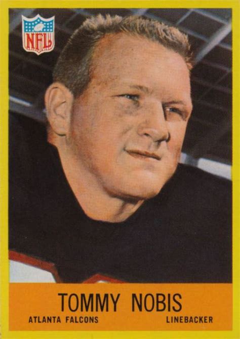 1967 Philadelphia Tommy Nobis #7 Football - VCP Price Guide