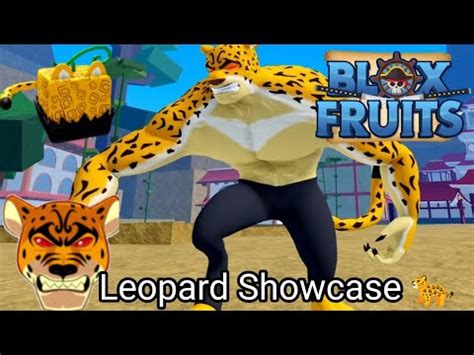 Leopard Showcase Blox Fruits 🐆 - YouTube