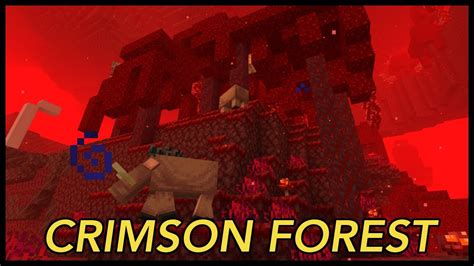Minecraft Crimson Forest Explained[20w07a] - YouTube