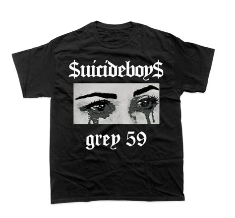 SuicideBoys Grey59 Retro Graphic Album Music T-shirt Black GIft Fans sold by Black-Yammering ...