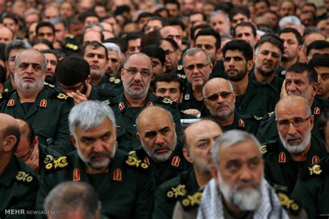 Mehr News Agency - Leader receives IRGC commanders