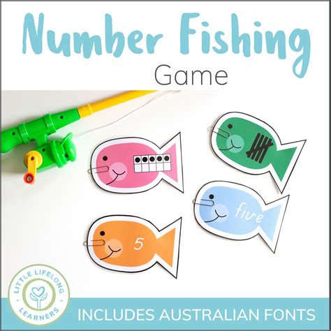 Number Fishing Game - Little Lifelong Learners