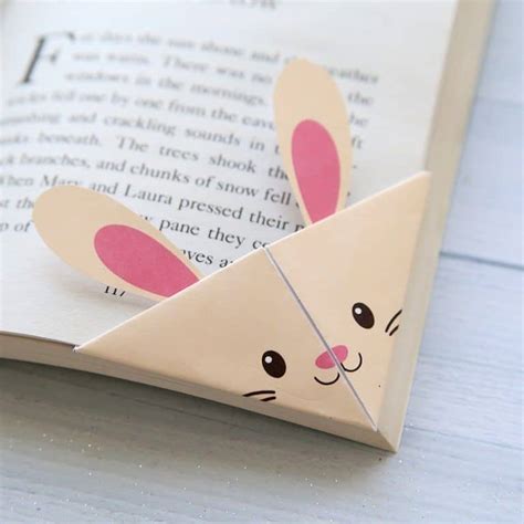 origami marcador de libros - Ideas Verdes